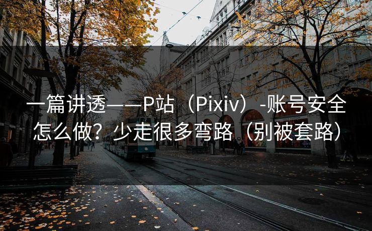 一篇讲透——P站（Pixiv）-账号安全怎么做？少走很多弯路（别被套路）