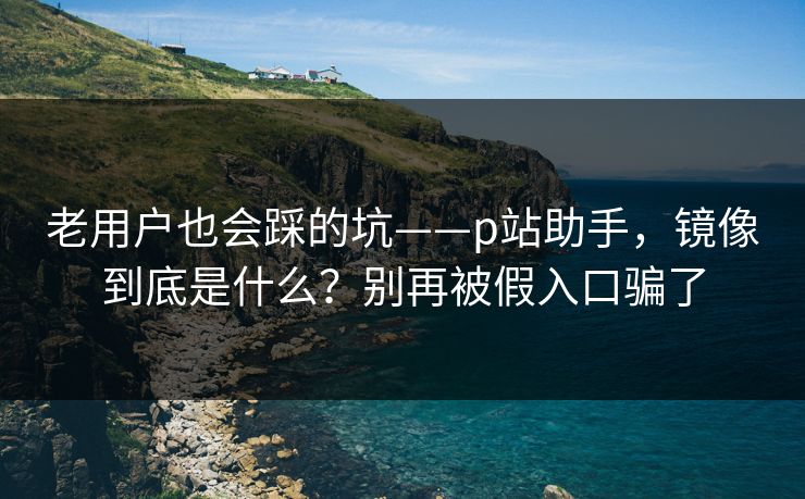 老用户也会踩的坑——p站助手，镜像到底是什么？别再被假入口骗了